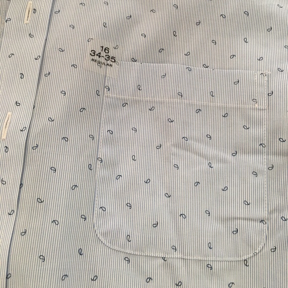 NWT stafford buttonup shirts men printed paisley - Picture 6 of 7